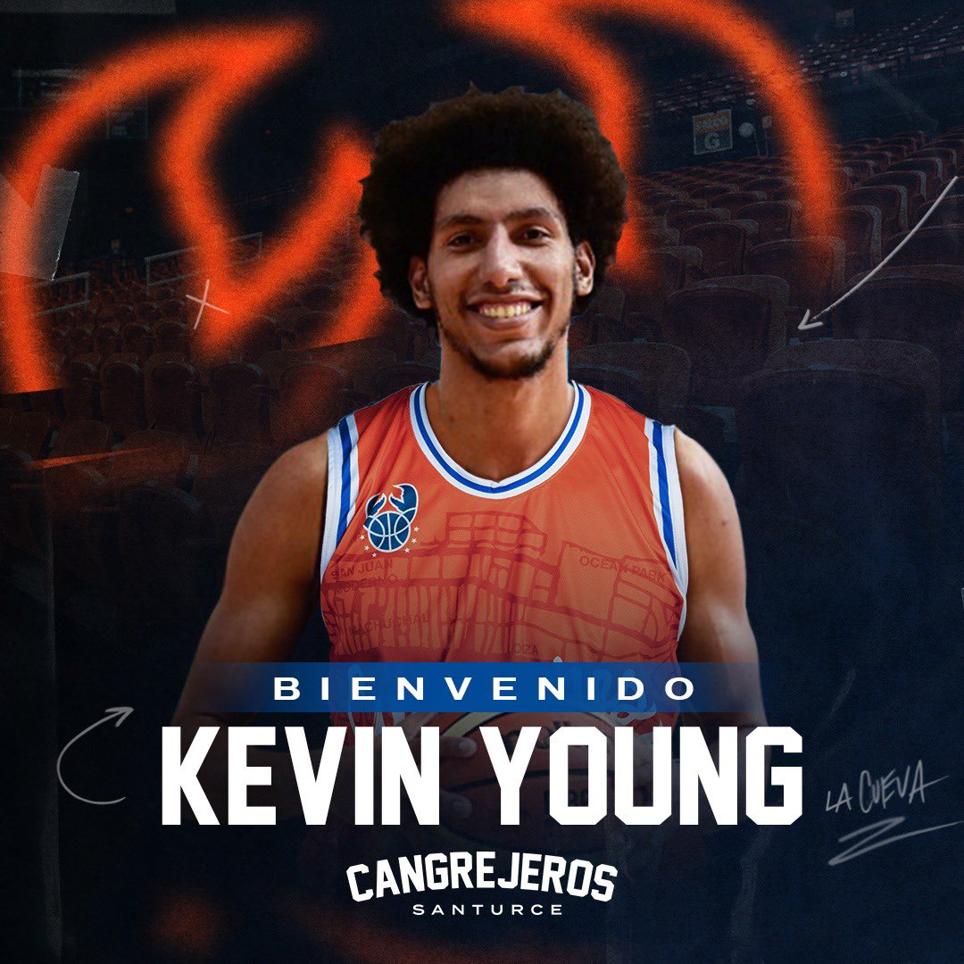 Young se convierte en Cangrejero 🦀🔥

Recibimos a <a href="/KevinYoung40/">Kevin Young</a> y un turno de primera ronda del 2026 a cambio de Will Martinez.

El delantero de 6’8 tiene 8 temporadas de experiencia en el BSN. Esta temporada tiene promedios de 3.9ppj, 2.5rpj y 1.0 apj.