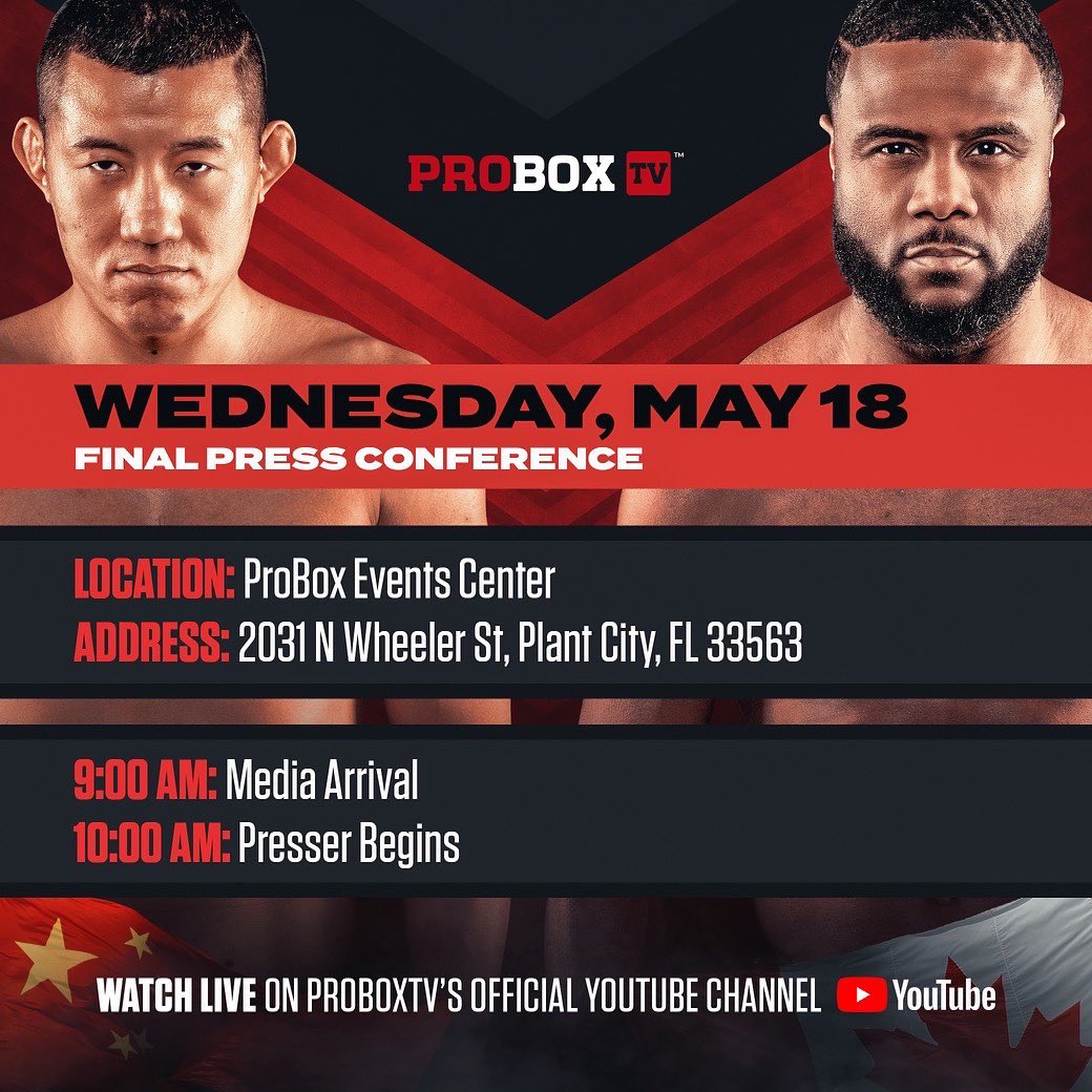 ProBox_TV's tweet photo. PROBOX TV FIGHT WEEK SCHEDULE 👀📝 

🫵 click and swipe for more details 👊

#boxing #boxeo #fightweek #press #media #proboxtv #whatson https://t.co/slIpPTfago