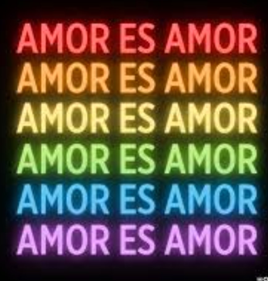 Amen.
Así, sin tilde.
❤️🧡💛💚💙💜🖤
#DiaInternacionalcontralaLGTBifobia 
#CódigoDeLasFamilias
#Cuba
#TodosLosDerechosParaTodasLasPersonas  
#Cenesex