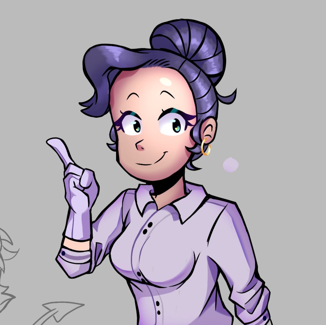 Jimr0d_'s tweet photo. Made a little redesign for this pretty lady, basically I changed the suit to fit her body (somewhat noticeable) and gave her earrings as well since I forgot to put em in before https://t.co/842OnLgLBJ