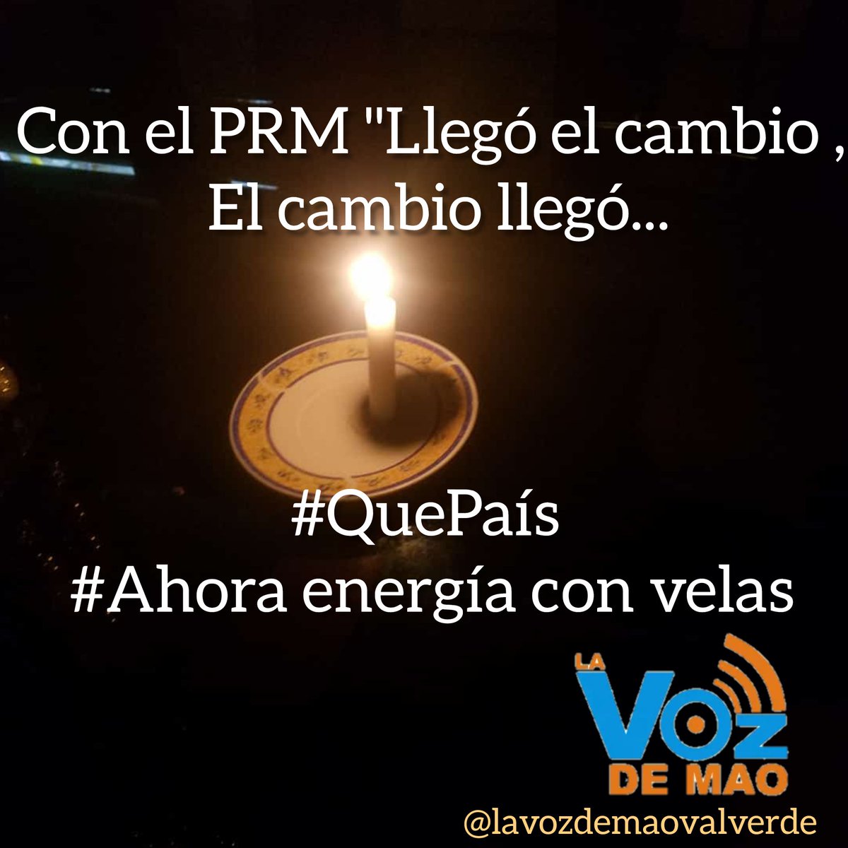 #llegóelcambio
#ahoraenergiaconvelas