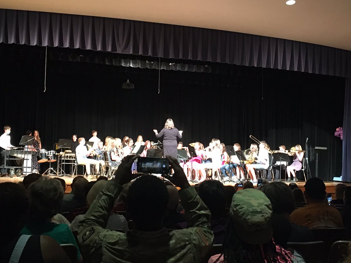 NewCenturyMS's tweet photo. Our grade level and jazz bands are amazing! They delighted us with beautiful music and demonstrated their awesome skill! #Centurionmusic #Centurionpride https://t.co/9FP6zKu1oF