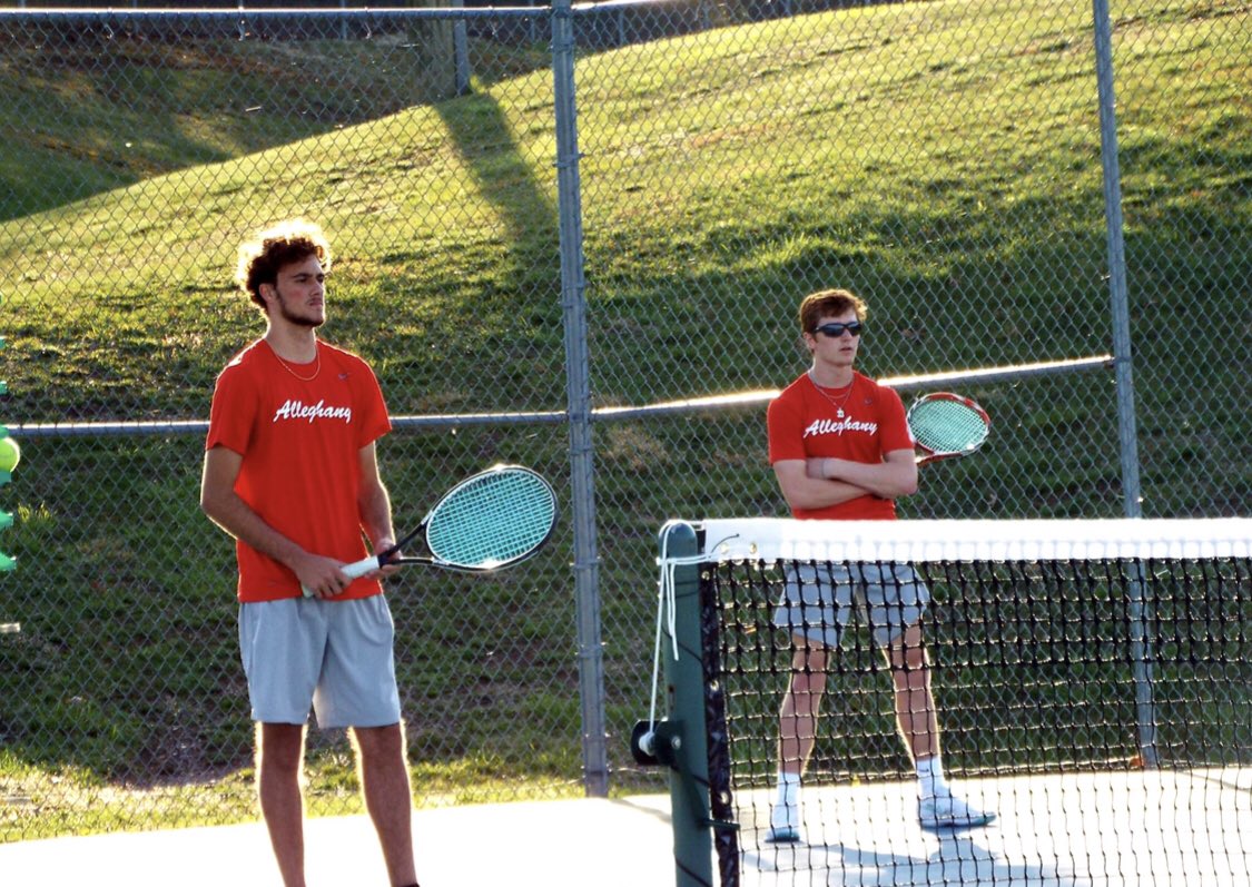 boystenniscoach's tweet photo. A THREAD:

Baron Leitch (left) and Maddox Crance (right.)

Baron is 12-4 in singles. Out of 12 players in the singles tournament, he will be seeded 8th. He should be 3rd or 4th. Why is he 8th? Our team is 8th.

B/M are 7-2 in doubles. Should be 3 or 4. Nope! 8th. 

INSANE! https://t.co/ujIsiqtPgW