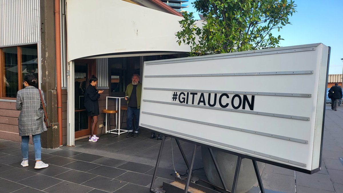 MishManners's tweet photo. Kicking off @GiTAustralia. Back to IRL, but also hybrid ❤

This year's theme: reimagining technology. Lots of cool speakers, SWAG, and networking.

#GITAUCON #GirlsinTech https://t.co/kej9MUResv