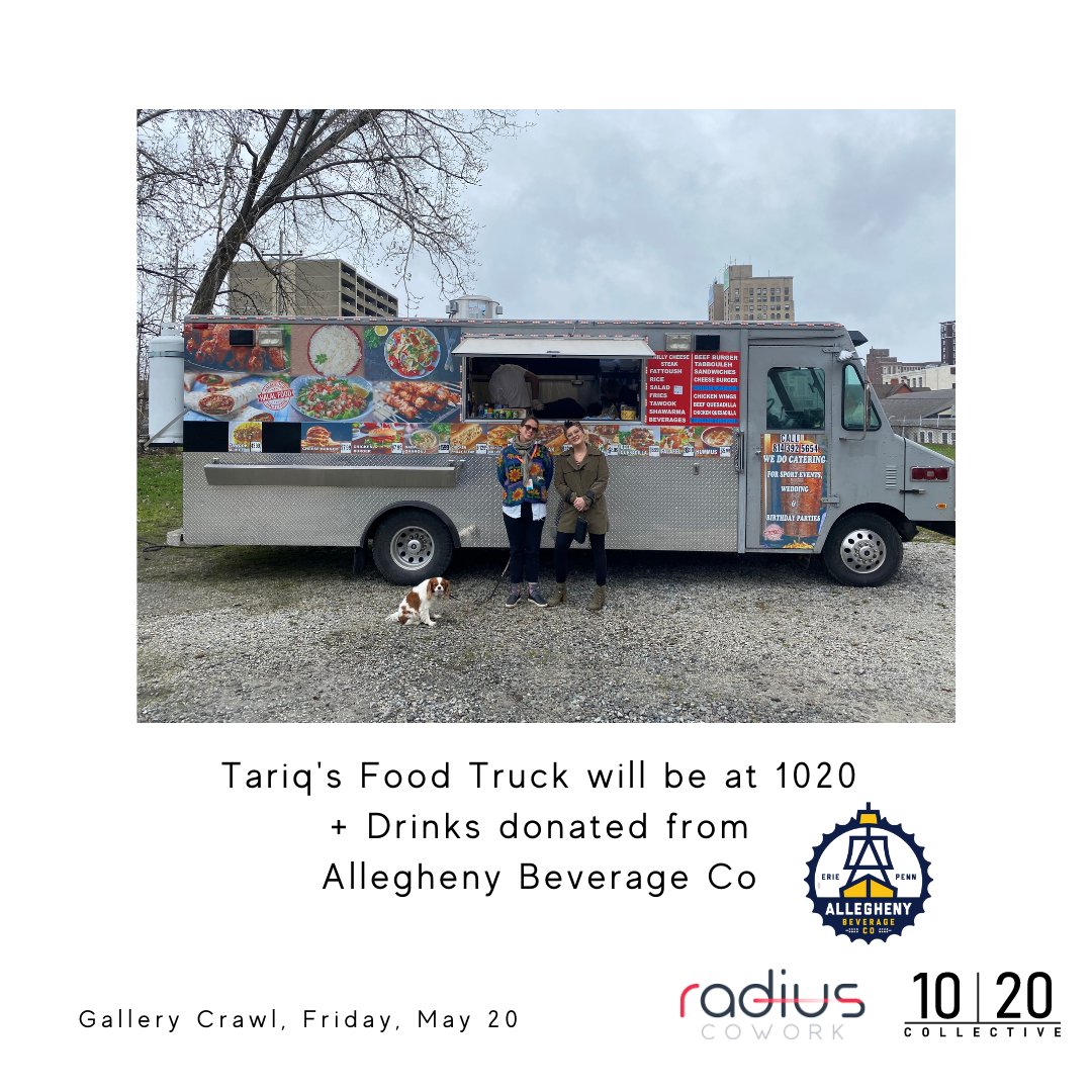 1020_Collective's tweet photo. Friday May 20th, 6pm,
Join 1020 x Radius CoWork for our Gallery Crawl! 
Scroll right to see all that we're offering between the two spaces.

$5 entry fee at both spaces

We are excited to partner for another Gallery Crawl with Art at both spaces curated by 1020 https://t.co/Zqm7J6NLsM