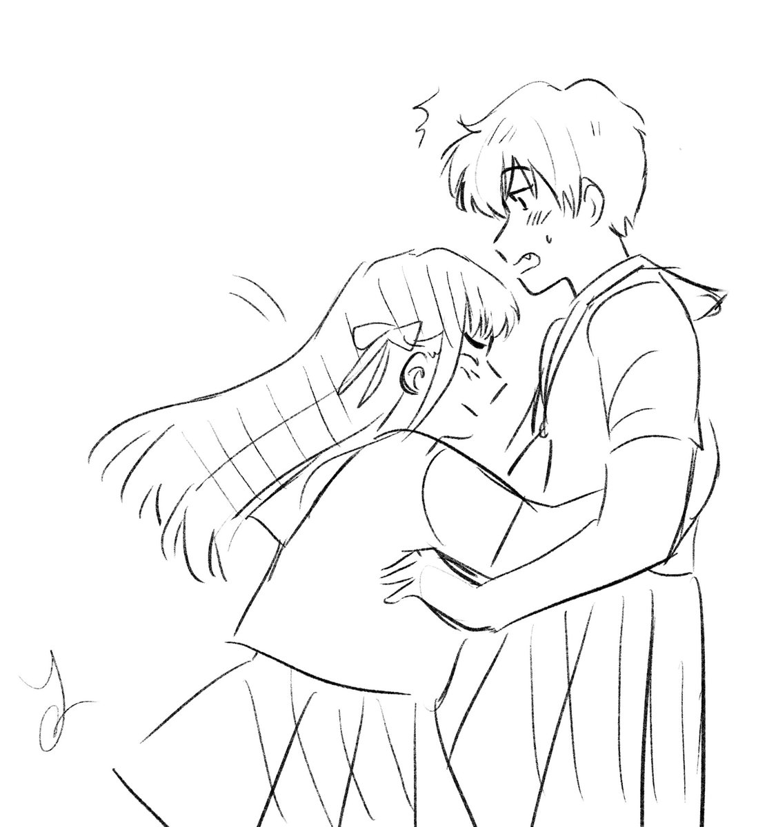 "lesbian kyoru"
fuck i need to finish furuba, i miss them 