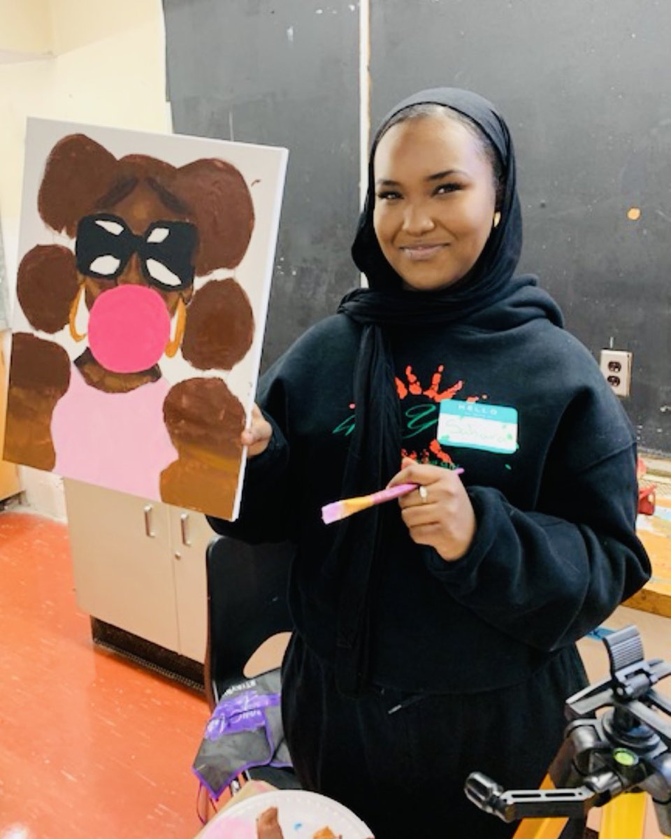 HCI_Library's tweet photo. 2/2 Black Excellence @HarbordCI delegates were thrilled to screen @revengebbf and participate in an amazing Q&amp;A with the incomparable @amanda_parris in our library!  SS we’re beyond proud to bring home their artwork entitled “Melanin” @Tray_Arts @tdsb_cebsa @TDSBLibrary https://t.co/Hku5SFeUwI