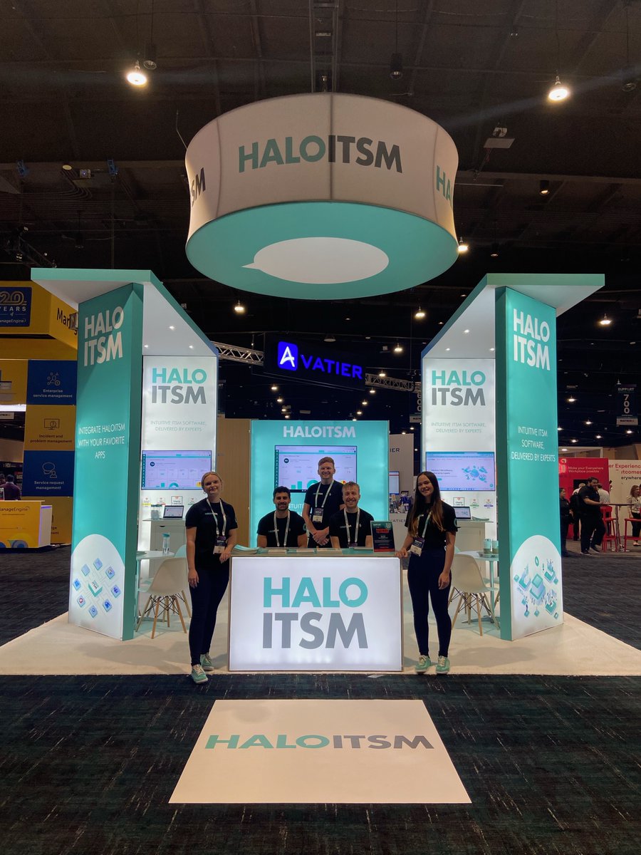 halonxtgen's tweet photo. Delighted to be at the @ThinkHDI Support World Live 22 conference in Las Vegas this week. Come meet us at Booth 503 for a chat and to see HaloITSM in action.
#SWL22 #SupportWorldLive #HaloITSM #ITSM #ITServiceManagement https://t.co/2ra6CGkIdK