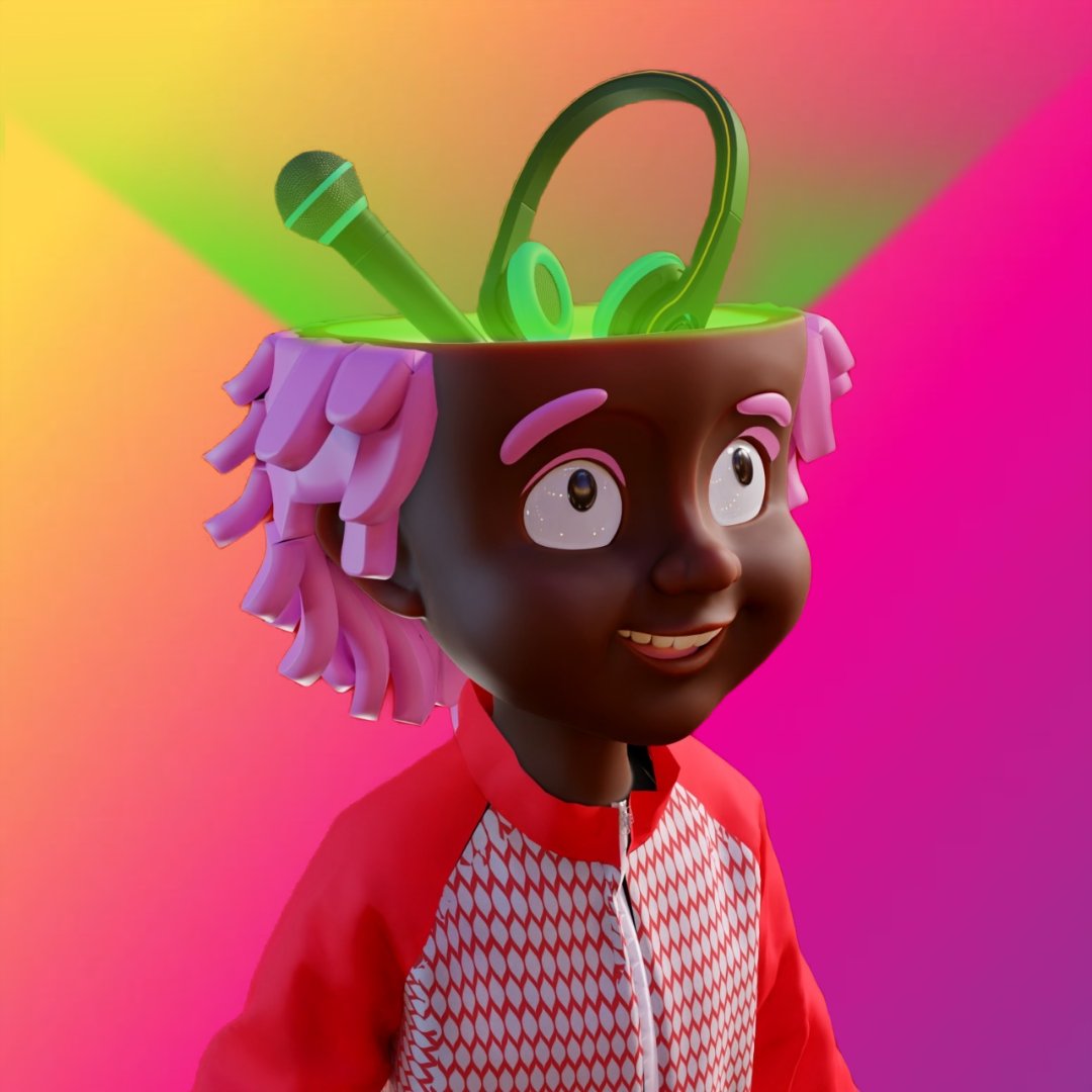 It looks like this little fellow is into the trend of becoming a podcaster. He's so cool!

#NFT #NFTart #NFTCommunity #NFTDrop #LittleDreamers