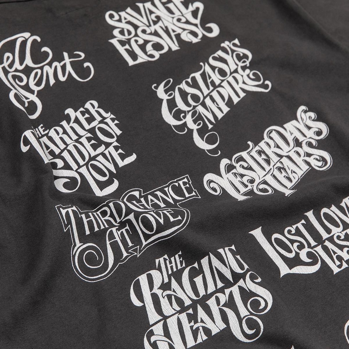 Book club tee. 🖤

Last of the ONLY AVAILABLE in Japan and emotionallyunavailable.com OSAKA MADE collection.

Wednesday May 18th
10AM PST