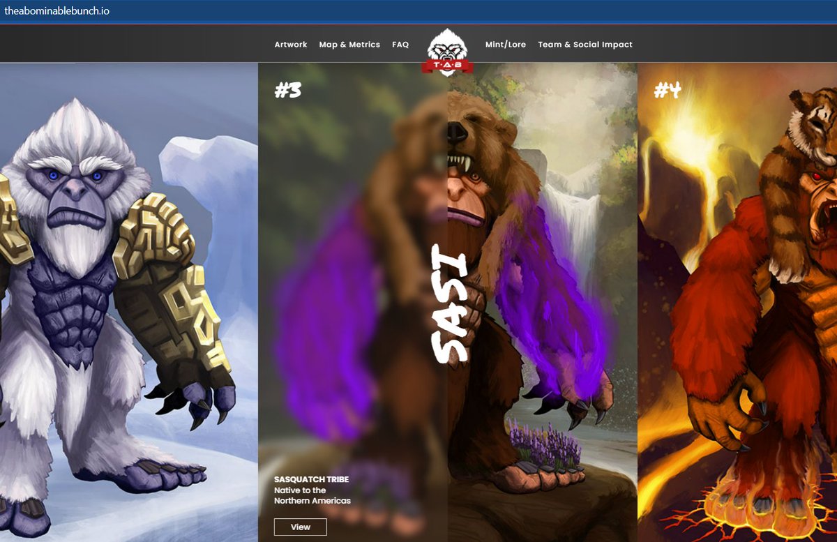 noodlependraw's tweet photo. Only 10 mints to go until the Genesis Collection (the first 750 NFTs) is sold out.
If you haven't seen @AbominableBunch , join the Discord and take a look at the website.
Let's Gooooo!!

#TAB #NFT #NFTcommunity #Fam #Abominable https://t.co/LkxvzxbNJc