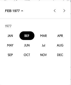 gdenning's tweet photo. Ah yes, the month of BEF, between JAN and MAR. https://t.co/8bNeTHN2Ia