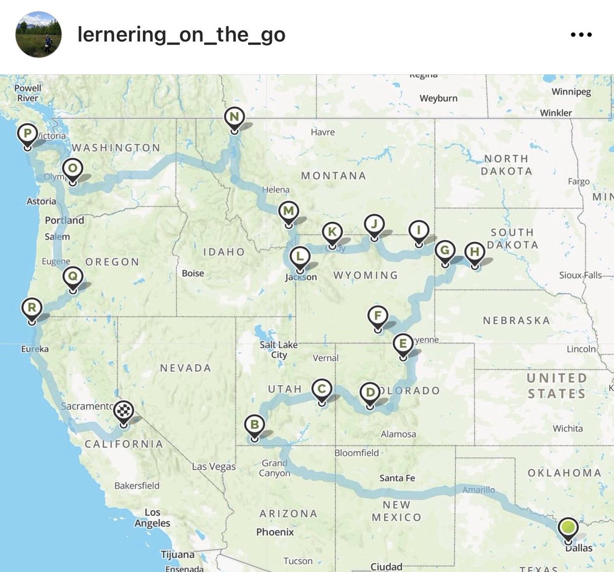 LindseyMLerner's tweet photo. Resurrecting the twitter for my roadtrip! 😎🚙 https://t.co/jw8tq5lcDy