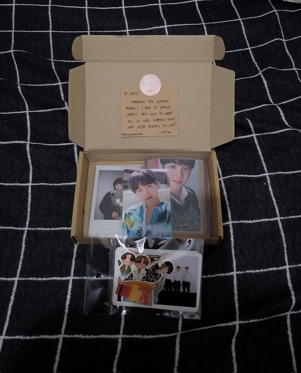 97forjeon's tweet photo. κ° π¦ κ± #097mails
from : @misuecart
#misuefeedbacks
After how many booking attempts pinick up na din, and finally yoongi came home safe ! thank u so much for letting me adopt yoongi bff ! >< https://t.co/pYgnoiOFBd