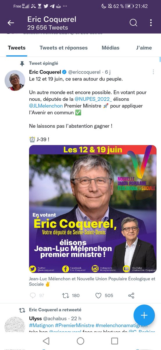 pilorget_remy's tweet photo. Il est 21h44 et @ericcoquerel n'a toujours pas montrer son soutien aux personnes #LGBT pour cette journée de lutte contre les LGBTphobies !

#IDAHOBIT2022 🌈

Pour une députée qui se préoccupe réellement des questions LGBT, je vote @JeanneDromard pour les #Legislatives2022 🚀 https://t.co/SSDia9kUxR