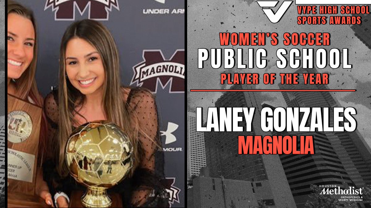 vypehouston's tweet image. Winners of the Public School Soccer⚽ VYPE Awards presented by Houston Methodist Orthopedics &amp;amp; Sports Medicine   

Team of the Year: Ridge Point
Player of the Year: @laneygonzales13, Magnolia

LINK: vype.com/Texas/Houston/…