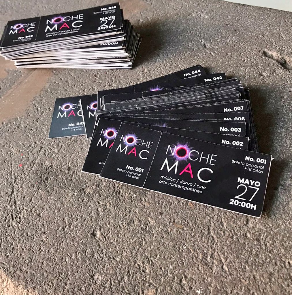 museomacslp's tweet photo. ¡YA ESTÁN A LA VENTA LOS 🎟️BOLETOS PARA LA #NOCHEMAC !

Adquiérelos ya en la taquilla del MAC🏦. Recuerda que el costo es de $50 pesos. Solo mayores de 18 años🔞

Oscar ya vino por los suyos. ¿Tú qué esperas? Ya sabes que se acaban rápido...🏃🏻 https://t.co/cCSjs9SNIh