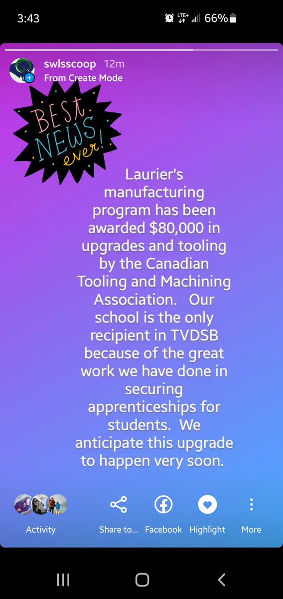 Hard working staff and very hard working students is a winning combination! <a href="/TVDSB/">Thames Valley DSB</a> <a href="/LaurierSS/">Laurier SS</a>