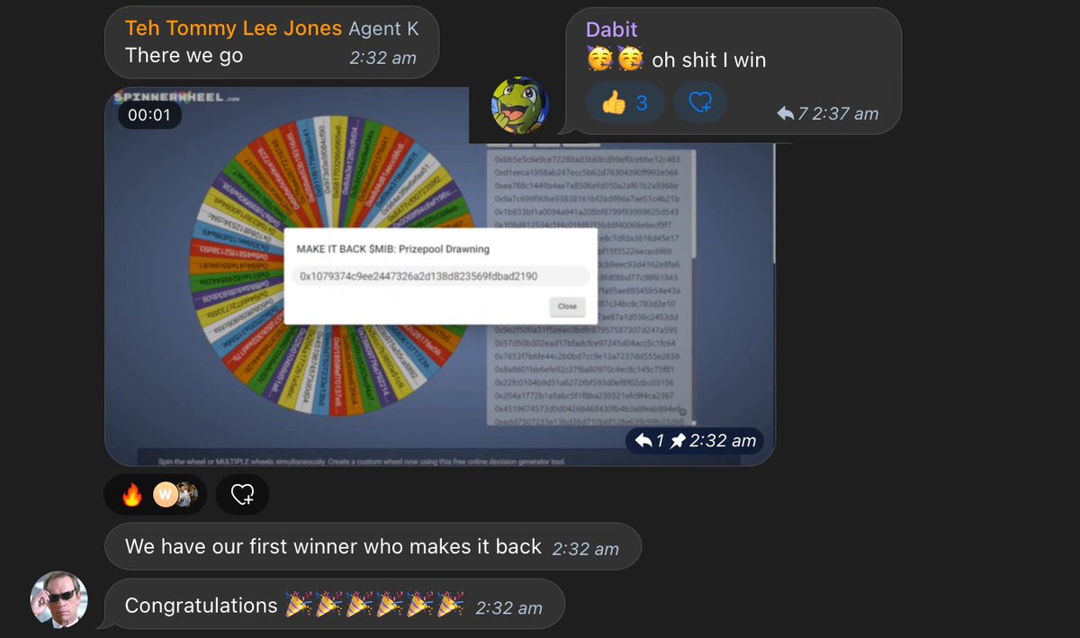 MakeItBackToken's tweet image. 🔥We got the first one who made it back!🔥

Congrats to the winner Dab1T on winning our $MIB Prizepool which was over $10,000! 💰

That can be you all you have to do is hold $MIB!
Prize draws will happen every 8 hours, the odds are on your side!

 #shib #cult #terra #makeitback