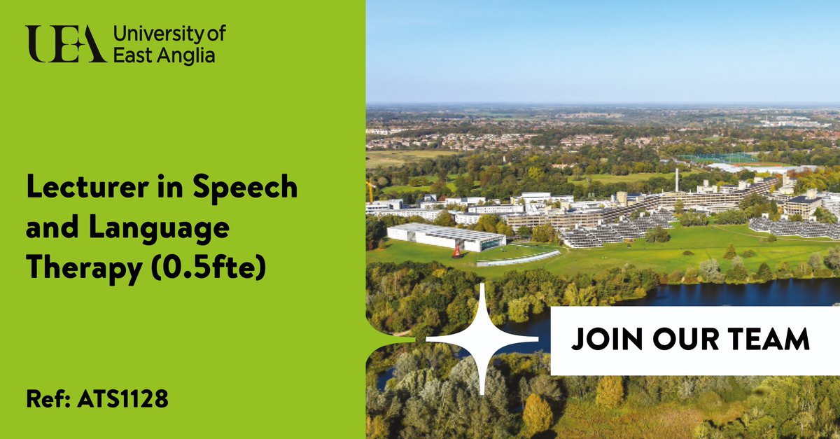 We have a new 0.5fte lecturer vacancy and would love to hear from you.  Any questions, please just ask.  myview.uea.ac.uk/webrecruitment…