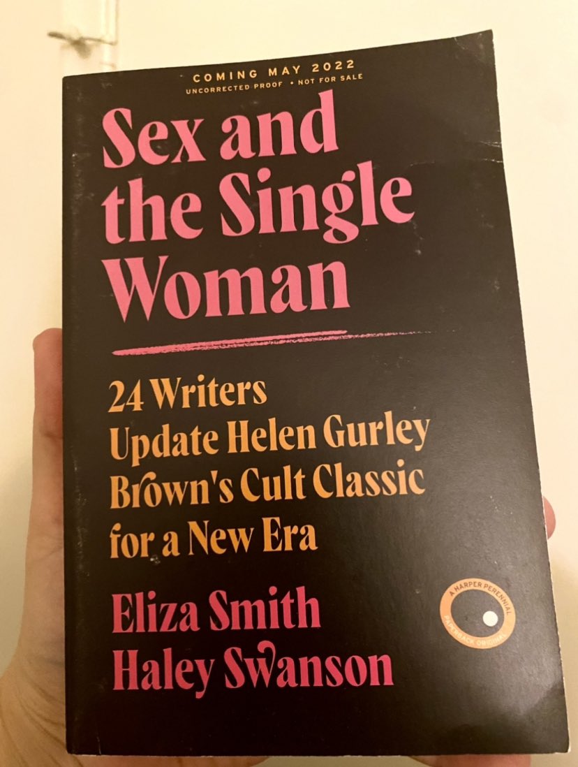 NatalieLima09's tweet photo. The Sex and the Single Woman anthology is out today! 

Pick up your copy to read my essay on abortion and consent. Also plz pick it up to read so many of my friends including @MindaHoney @vanessapamela @SeemaReza @melissafebos @melissafaliveno and more!!! 🖤💕🖤 https://t.co/OEdBeuBPqx