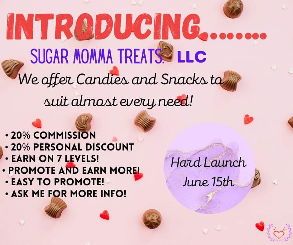 with_alisa's tweet photo. Brand 🆕 snack &amp; candy company now accepting affiliates!! We will hard launch on June 15th🍭Who wants to join me on this incredible ground floor opportunity??
#BeYourOwnBOSS #freetojoin #keto #WorkFromHome #sugarfree #glutenfree #dairyfree #candy #sweets https://t.co/8WiWDsWpBq