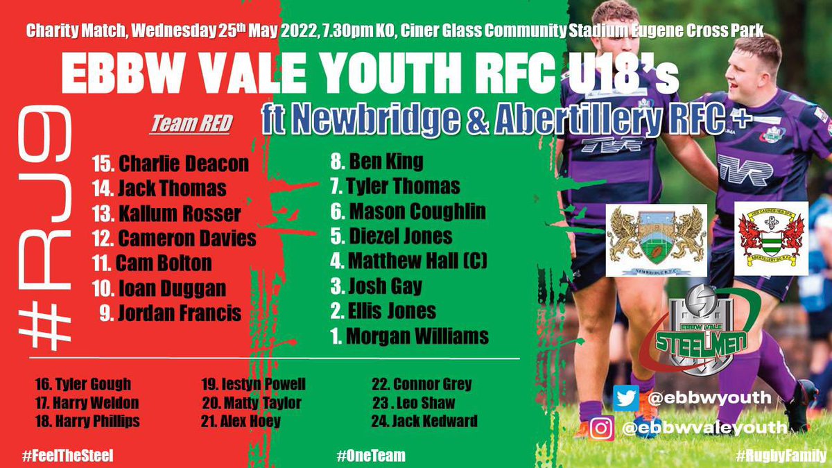 ebbwyouth's tweet photo. Final Meeting tonight before the #RJ9 Match… huge raffle / auction prizes, the generosity has been mind blowing!!! #8MoreSleeps https://t.co/dsmJtsgEEv