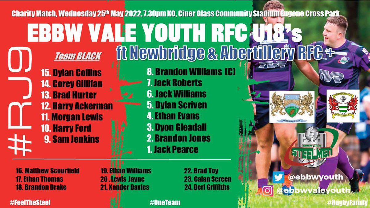 ebbwyouth's tweet photo. Final Meeting tonight before the #RJ9 Match… huge raffle / auction prizes, the generosity has been mind blowing!!! #8MoreSleeps https://t.co/dsmJtsgEEv