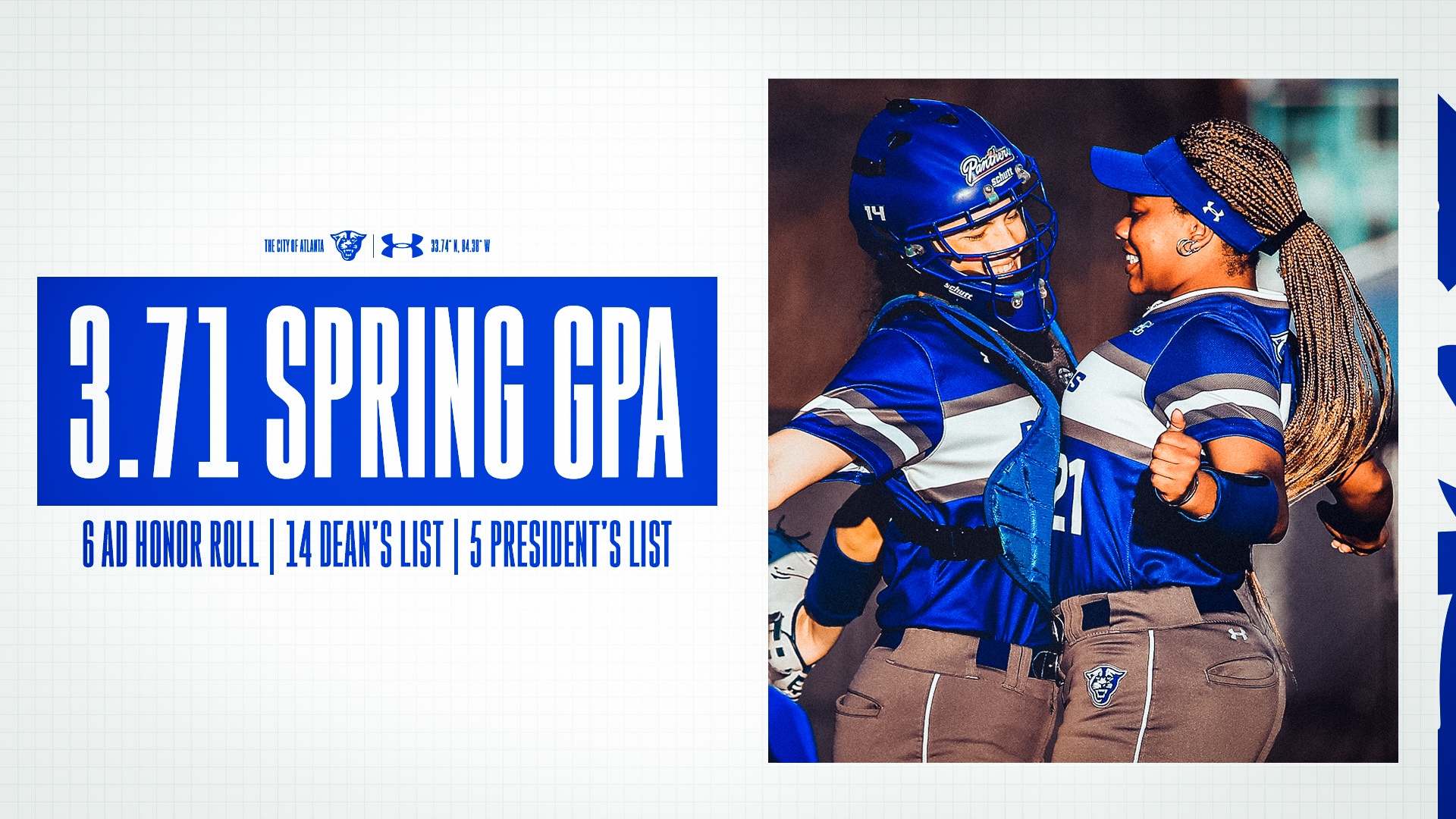 GSU Softball on Twitter "𝐒𝐂𝐇𝐎𝐋𝐀𝐑 𝐒𝐐𝐔𝐀𝐃 🤩 𝘾𝙤𝙣𝙜𝙧𝙖𝙩𝙪𝙖𝙡𝙩𝙞𝙤𝙣𝙨 to the 25