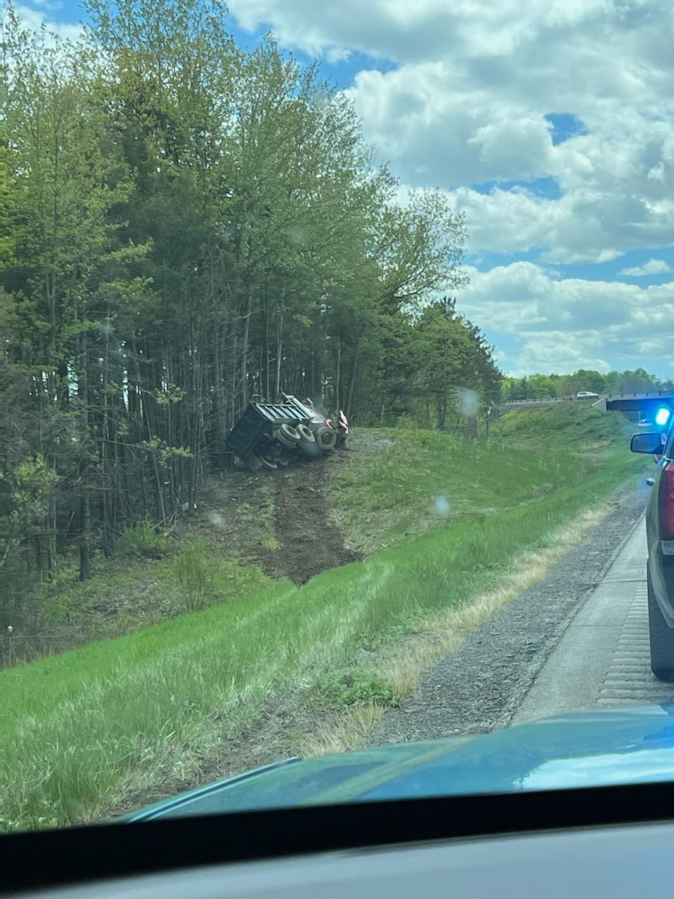 Maine State Police on Twitter "TrafficAlert A Dump truck crashed