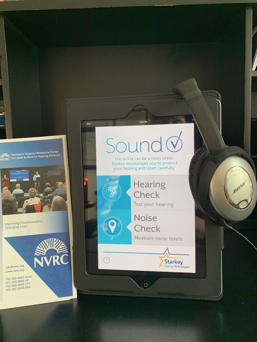 JLE234's tweet photo. @NVRCDHHP 
Joan Ehrlich, NVRC Outreach Specialist, will be conducting Free Hearing Screenings on Wednesday, May 18 at Cascades Senior Center from 10:00 a.m. - 2:00 p.m. If you would like a free hearing screening at a location near you, email jehrlich@nvrc.org. 
#NVRCOutreach https://t.co/1xUj92tqlh