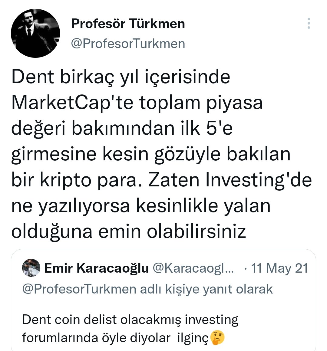 cryptocryptoo's tweet image. @ProfesorTurkmen 
Hocam selam;
Aynı fikirde misiniz ?
#dent $dent
