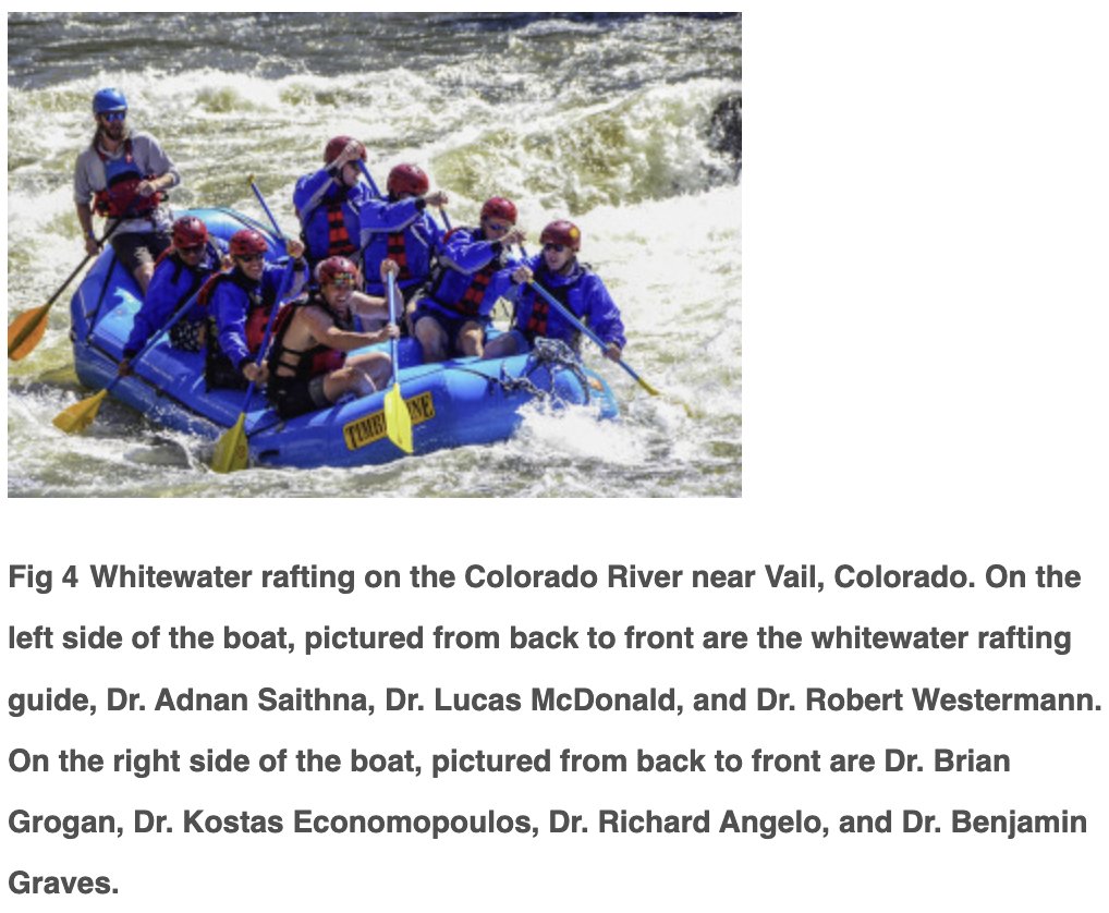 Interested in becoming a traveling fellow? Read "Wit, wisdom, and whitewater: a journey with the 2021 AANA traveling fellows" - ow.ly/Mszs50J4B2a #arthroscopy #AANA #whitewater #MedEd