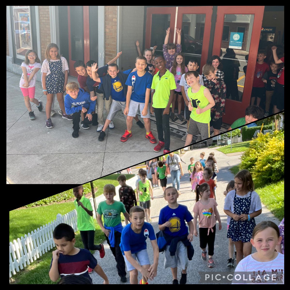Clarke2nd's tweet photo. Students visited Indiana Theater this morning thanks to our AMAZING PTO! @NorthElem1 https://t.co/VatJAZH7CR
