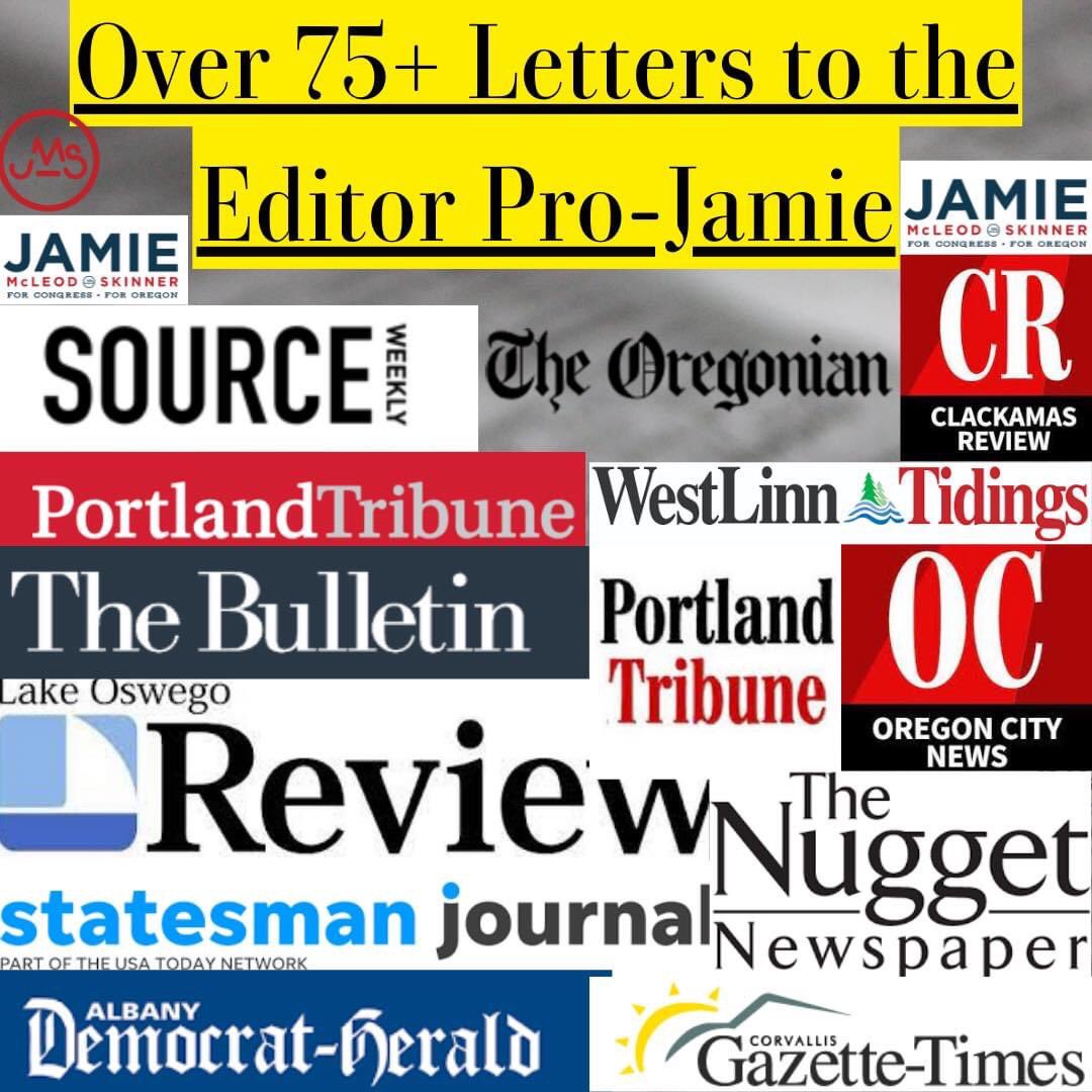 JamieforOregon's tweet photo. "Jamie is truly committed to affordable health care for everybody. I have no trouble deciding for whom to cast my vote: Jamie.”- Paul A., Lake Oswego.
Oregonians support our campaign because Oregonians want a Representative who knows our challenges & has solutions. #orpol https://t.co/pG2AEU0SBY