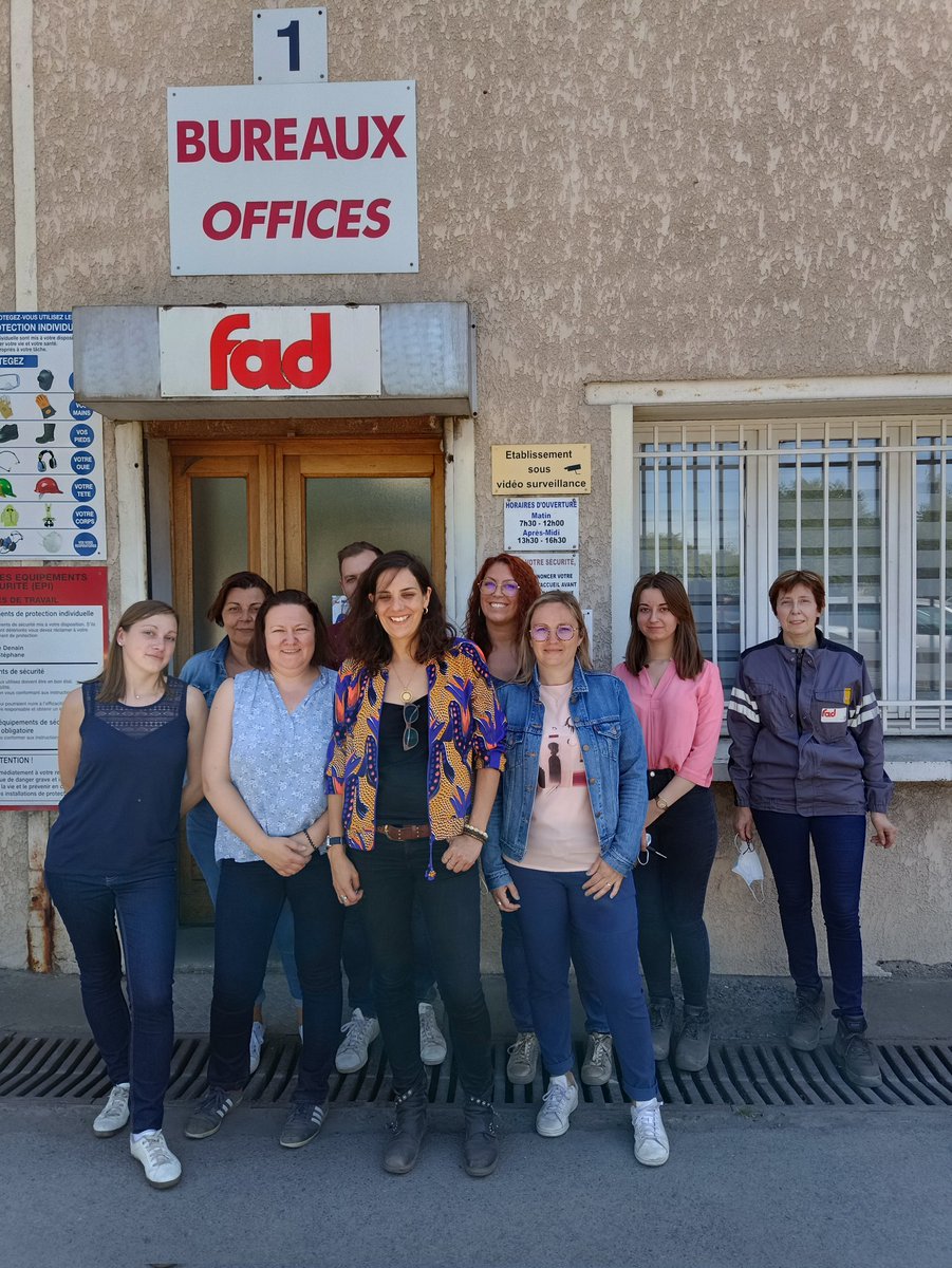 Evelyne Foucras (@foucras2) on Twitter photo 👍 merci aux équipes de la société F.A.D à Denain d'avoir partagé la passion de leur métier aux conseillers du #poleemploi de Denain! mieux se connaître pour mieux accompagner 📣des recrutements à venir sur le CQPM métier mouleur avec la #mrs <a href="/ThierryDanhiez/">Thierry DANHIEZ</a> 👍 merci aux équipes de la société F.A.D à Denain d'avoir partagé la passion de leur métier aux conseillers du #poleemploi de Denain! mieux se connaître pour mieux accompagner 📣des recrutements à venir sur le CQPM métier mouleur avec la #mrs <a href="/ThierryDanhiez/">Thierry DANHIEZ</a>