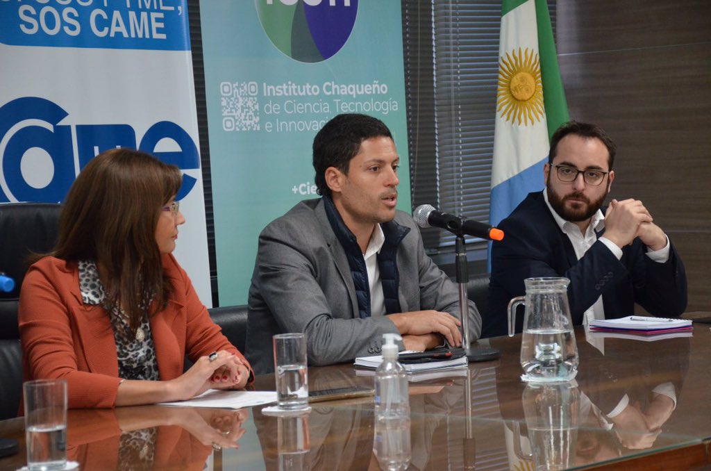 aleprimbas's tweet photo. Ayer lanzamos el #Fontech junto a @ICCTIChaco en @fechacochaco https://t.co/a4Js3viiiZ