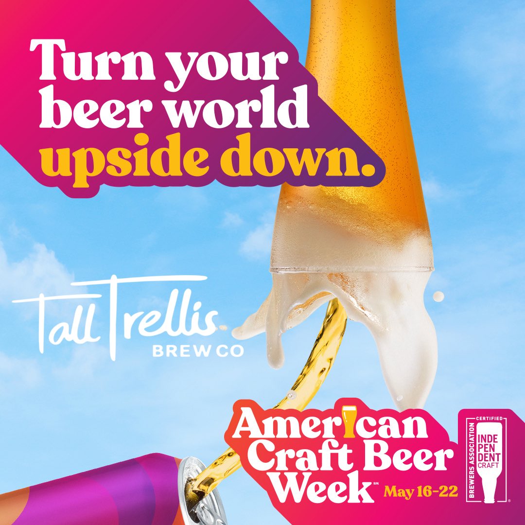 Tall Trellis Brew Co. (@talltrellis) on Twitter photo Happy American 🇺🇸 Craft Beer 🍻 Week! We’ve got 16 delicious American Made beers on tap & we are featuring a new daily beer special all week. Today is $2 off all pints. Come grab a local beer and pair it with some <a href="/talltrellis/">Tall Trellis Brew Co.</a> nachos or pretzels! 🍺☕️ #talltrellis #binesandbeans Happy American 🇺🇸 Craft Beer 🍻 Week! We’ve got 16 delicious American Made beers on tap & we are featuring a new daily beer special all week. Today is $2 off all pints. Come grab a local beer and pair it with some <a href="/talltrellis/">Tall Trellis Brew Co.</a> nachos or pretzels! 🍺☕️ #talltrellis #binesandbeans