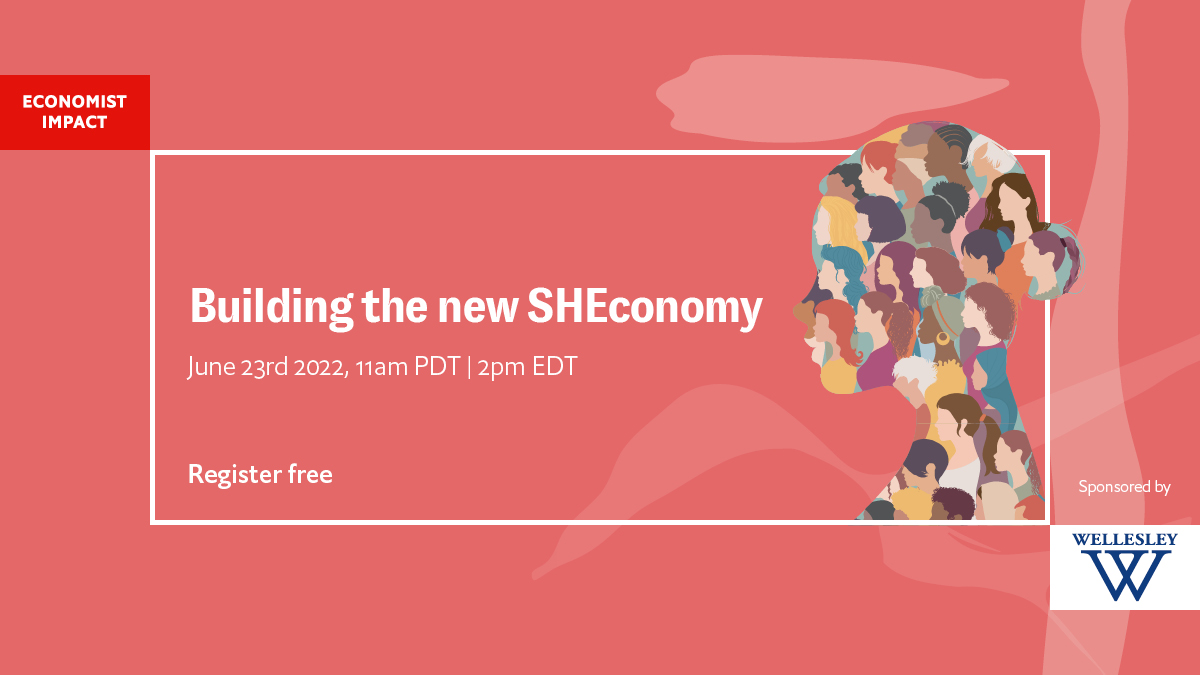 EconomistEvents's tweet photo. Programmed by Economist Impact and sponsored by @Wellesley, this panel discussion will convene business leaders and policymakers to contemplate a new status quo that supports women in the workforce. Register free: https://t.co/3ETueGUTtL #EconFemaleWorkforce https://t.co/KiHngBlDwL