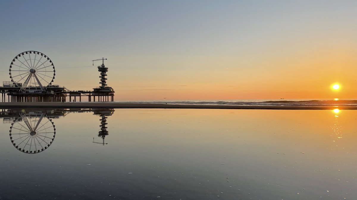 Te mooi om niet te delen, deze foto van deze avond.