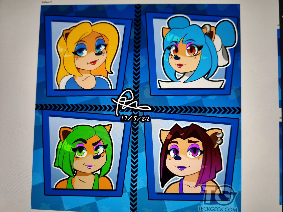 Thank's to everyone who popped by today on Twitch, it's been a while since I've streamed art on Twitch but I really enjoyed chilling with everyone!
WIP results from today's stream ready to be animated
#CTR #crashteamracing #crash #crash_bandicoot #CrashBandicoot