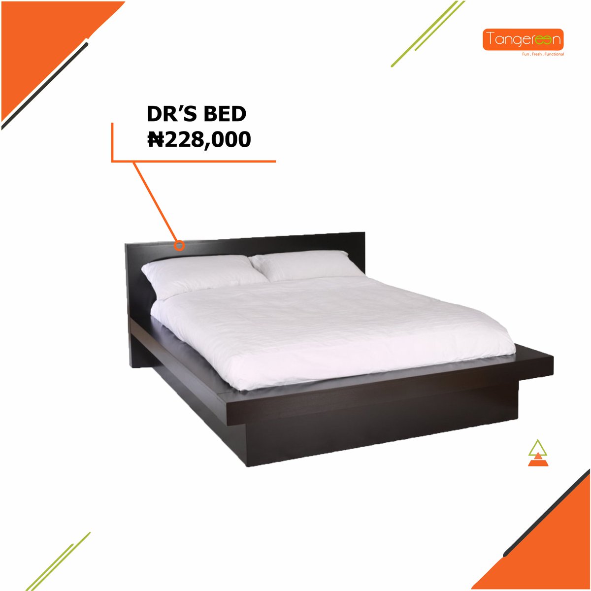 TangereenNG's tweet photo. This Comfortable low bed is ideal for the bedroom in need of a fresh
new look. 

DR'S BED -  5x6ft.......N228,000                
DR'S BED - 6x6ft.........N236,500

DIMENSION
5x6ft................50kg 
6x6ft........................55kg
#tangereen https://t.co/ngpX2ocnJo