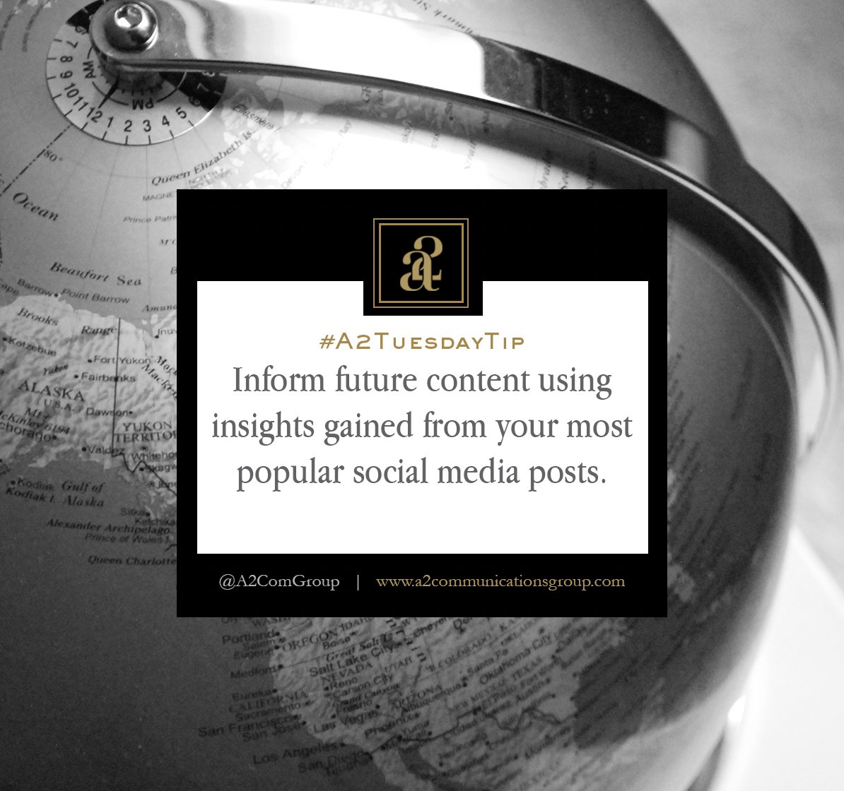 AnaMiller2's tweet photo. Use your popular content to inform your upcoming media calendar, and give renewed emphasis on things that initially drew people to your brand. #A2TuesdayTip #ContentStrategy via @A2comgroup https://t.co/BrRtrwbTDK
