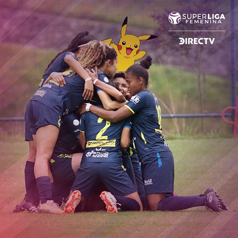 #Pikachu siempre apoyando al fútbol femenino 🤪⚽️🇪🇨