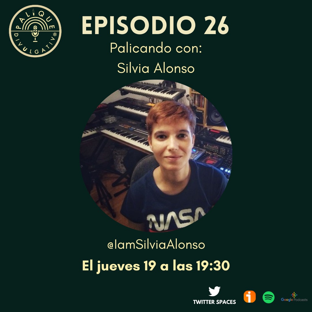 PDivulgativo's tweet photo. Este jueves palicaremos con @IamSilviaAlonso en un episodio que levantará mucho polvo... Perdón, es que hablaremos sobre la calima y el chiste estaba ahí. Sobre la calima y muchas otras cosas. No se lo pierdan!!! 💚 #PD26 https://t.co/yMYD8NuHfe