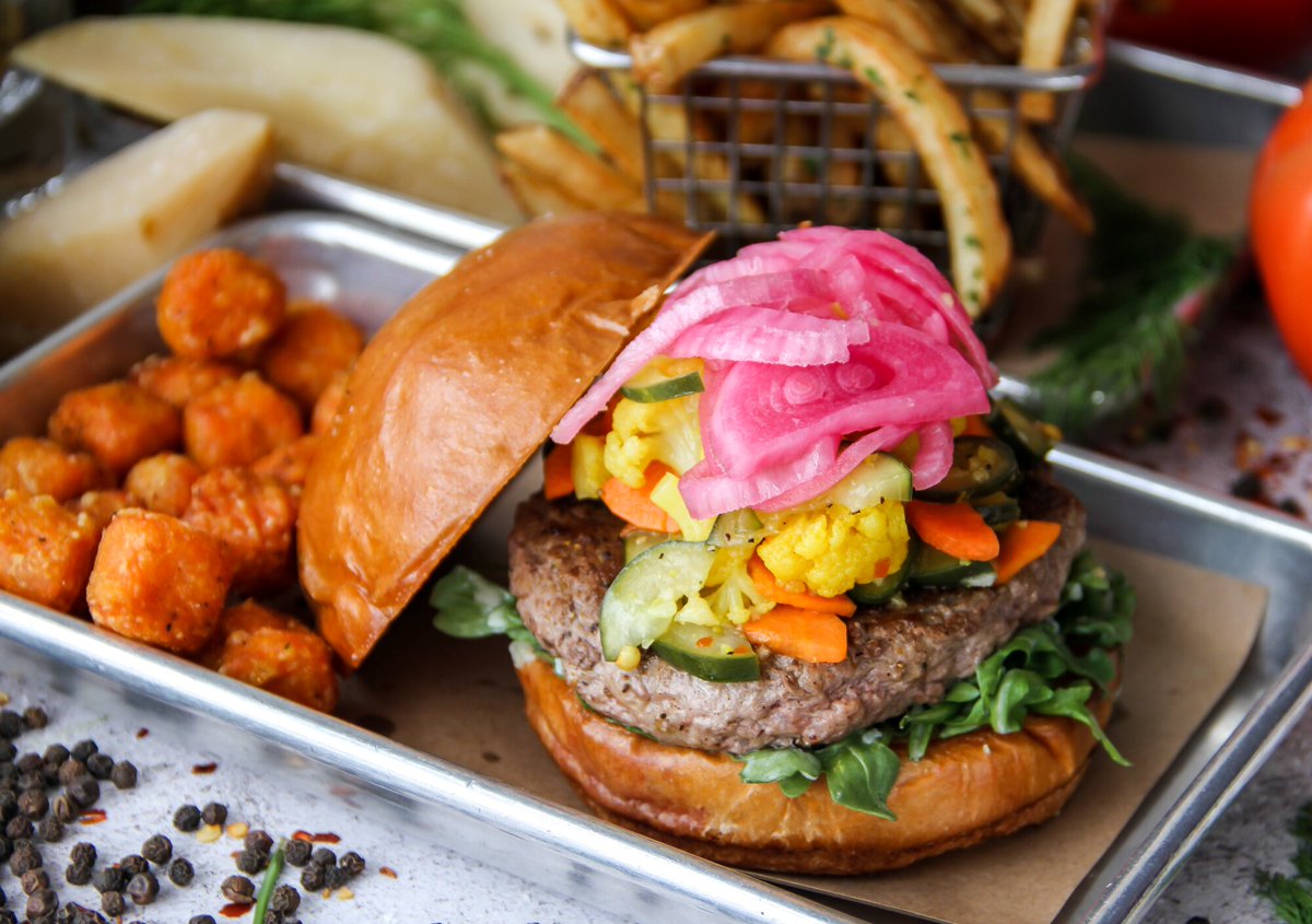 Some days simply require a burger 🍔 lamb burger