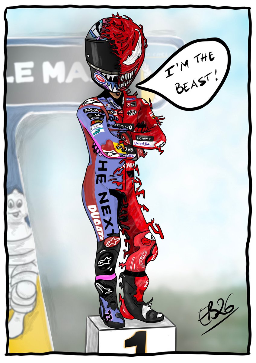 EBlanco26's tweet photo. 2. @Bestia23 sabe cuál es el camino. 🐺 #TheBeast @MotoGP https://t.co/RPQ23i5w9J