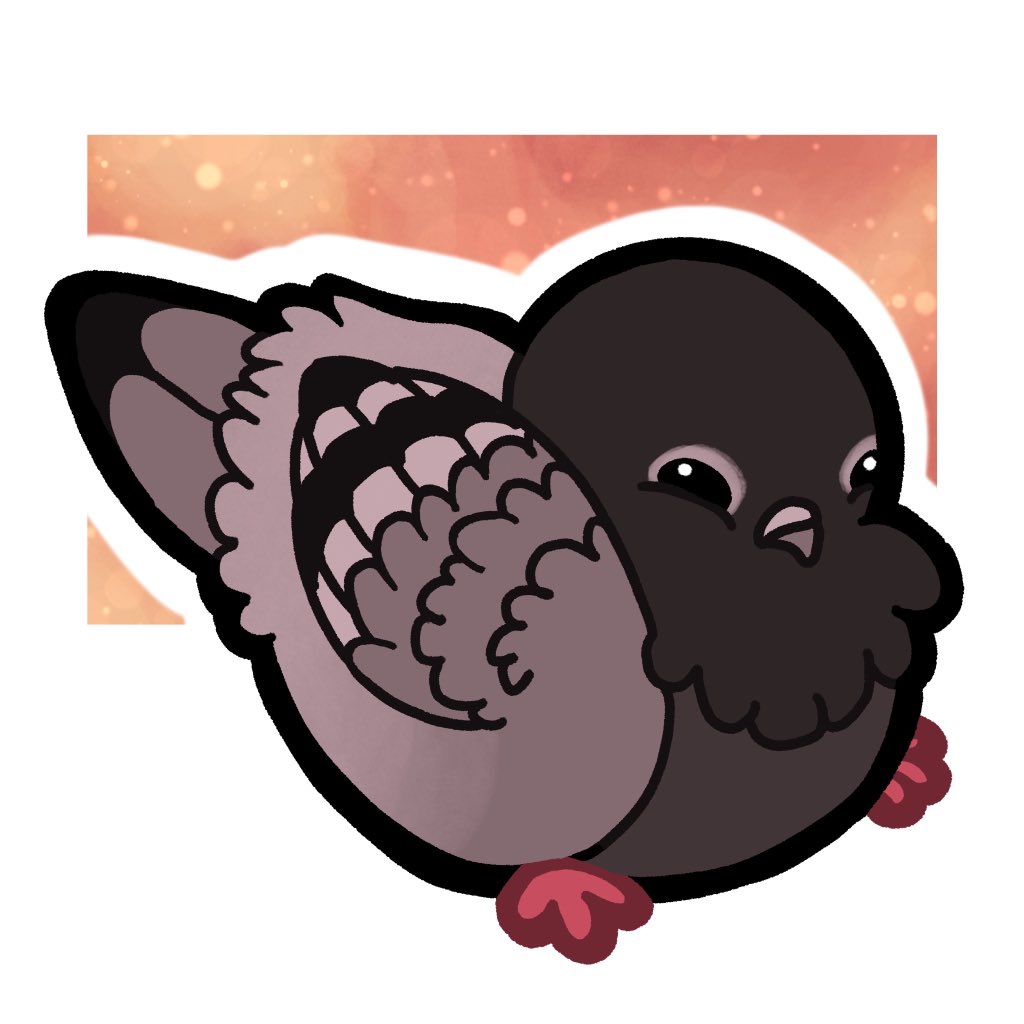 alva_lupo's tweet photo. Redid pigeon birb for more sticker vibes
#pigeon #birb #bird #cute #art #digitalart #digitalartist #procreate #sticker #futuresticker https://t.co/bitL4EHVh0