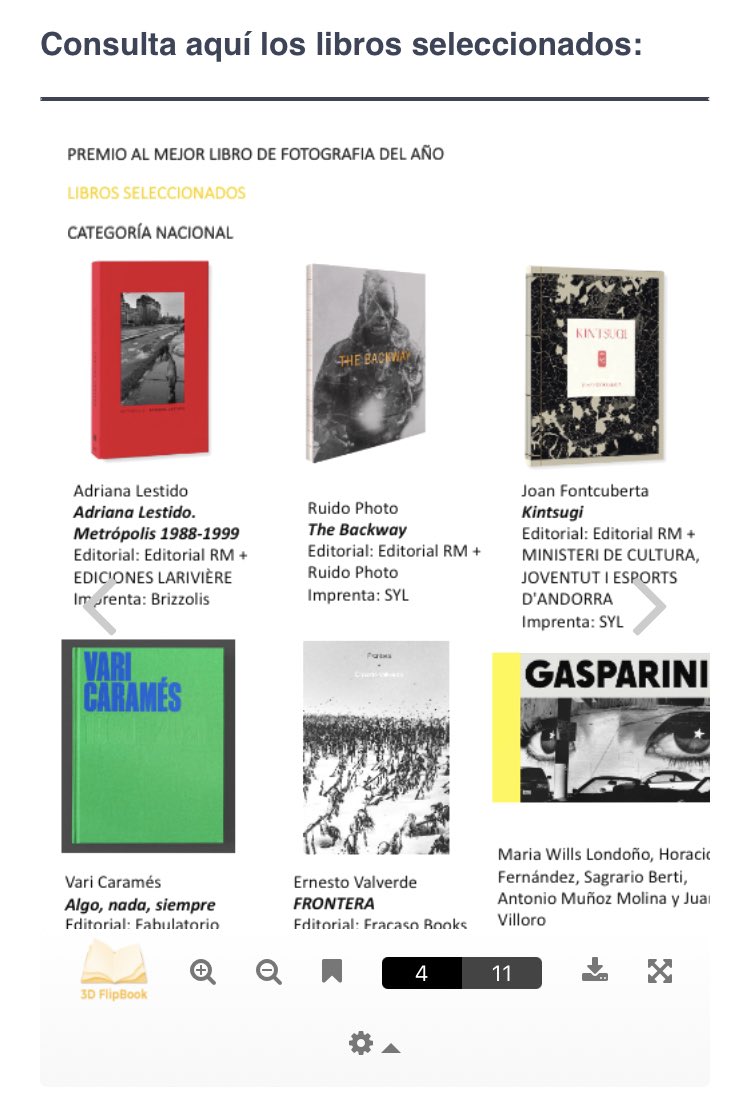 EduPonces's tweet photo. Que alegría ver #TheBackway como finalista a libro del año en @photoespana! Y al lado de gente como Joan Fontcuberta, Adriana Lestido o … Ernesto Valverde!! https://t.co/VfMlyfAA1P