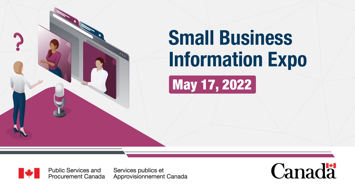DMA_PSPC's tweet photo. 1/2 Today I attended Procurement Assistance Canada’s Small Business Information Expo for women #SmallBusiness leaders. It was great to listen and hear how #WomenEntrepreneurs are navigating the #GCProcurement process. #SocialProcurement #SBIEmay2022 https://t.co/b2Uyc1IT7w